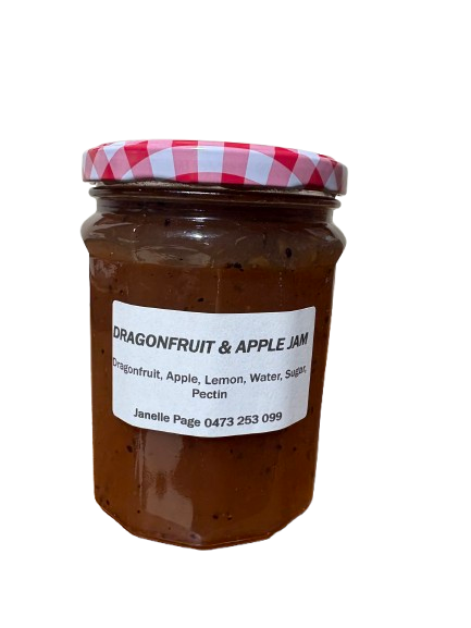 Dragonfruit & Apple Jam