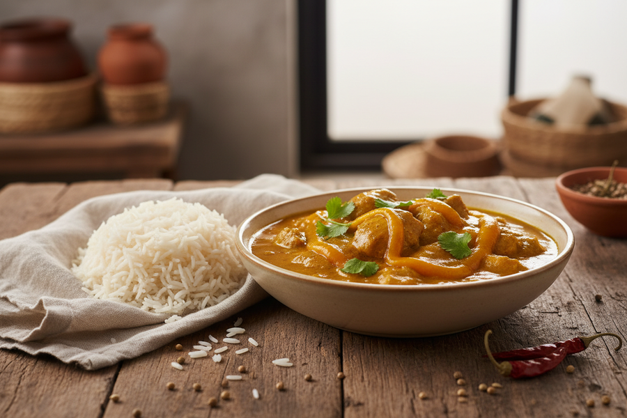 Mango Chutney Chicken Curry