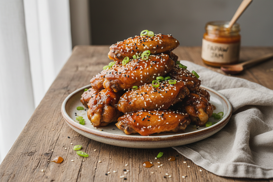 Papaw Jam Sticky Chicken Wings