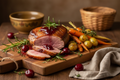 Water Cherry Jam Glazed Duck Breast